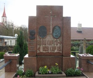 Nepriklausomybės kovų dalyvio ir Rainių kankinio Vlado Petronaičio atminimo vieta