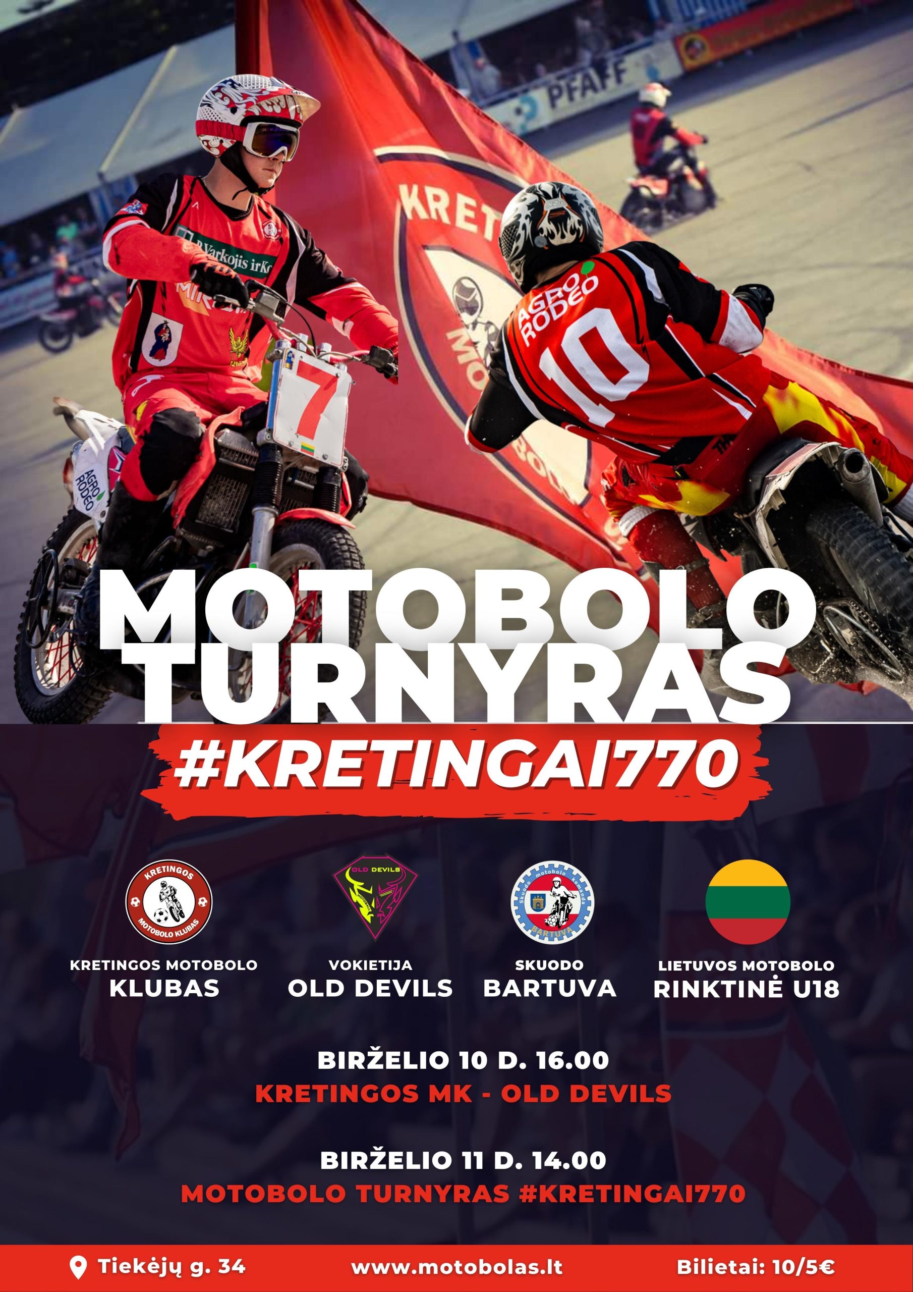 Motobolo turnyras #Kretingai770