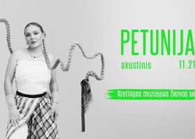 Lapkričio 21 d. akustinis koncertas PETUNIJA