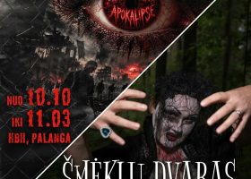 Spalio mėnesį Kretingos rajone du šiurpiausi pramogų parkai!