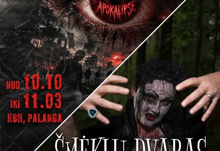 Spalio mėnesį Kretingos rajone du šiurpiausi pramogų parkai!