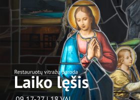 Restauruoti Tiškevičių rūmų vitražai prabils meno kalba